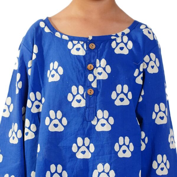 Cotton Night Suit for Boys & Girls | Kids Pajama Set | Baby Girls Top-Pant Set | Kids Dress