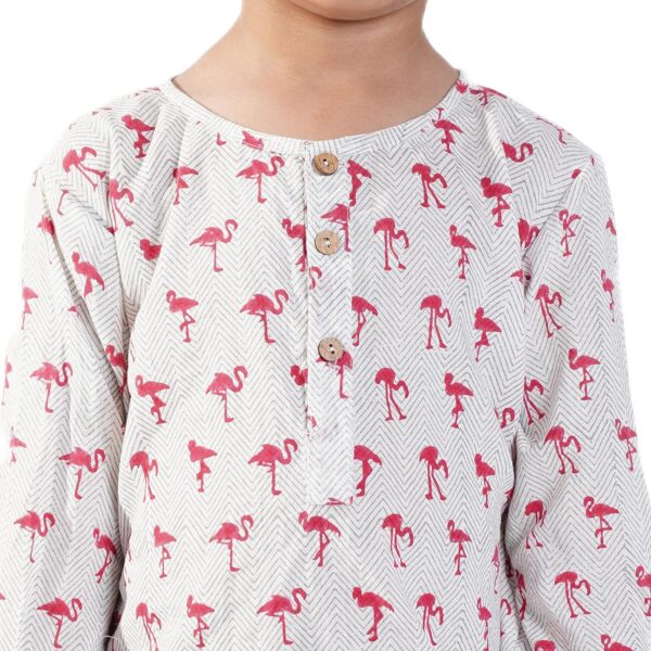 Cotton Night Suit for Boys & Girls | Kids Pajama Set | Baby Girls Top-Pant Set | Kids Dress