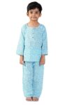 Cotton Night Suit for Boys & Girls | Kids Pajama Set | Baby Girls Top-Pant Set | Kids Dress