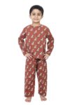 Cotton Night Suit for Boys & Girls | Pajama Sets | Baby Top & Pant | Kids Dress | Printed Night Dress | Sleepwear Suit | P-3