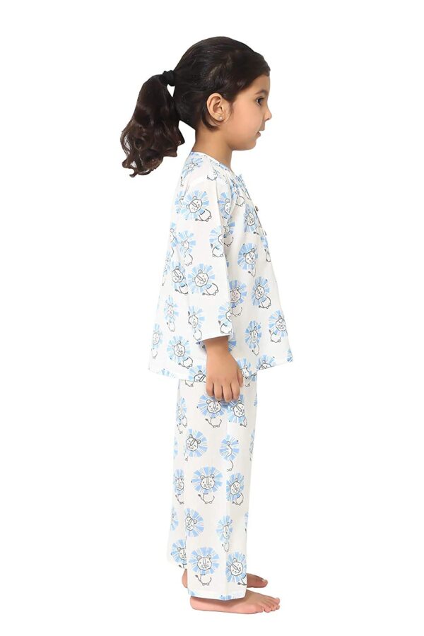 Cotton Night Suit for Boys & Girls | Pajama Sets | Baby Top & Pant | Kids Dress | Printed Night Dress | Sleepwear Suit | P-3