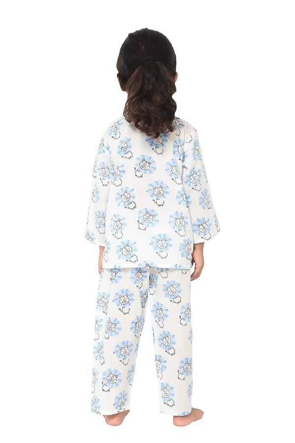 Cotton Night Suit for Boys & Girls | Pajama Sets | Baby Top & Pant | Kids Dress | Printed Night Dress | Sleepwear Suit | P-3