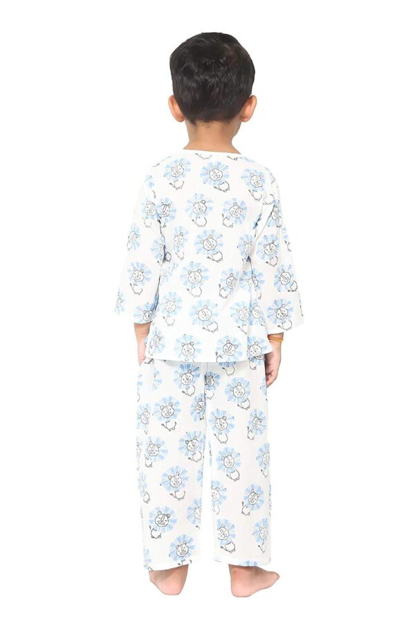 Cotton Night Suit for Boys & Girls | Pajama Sets | Baby Top & Pant | Kids Dress | Printed Night Dress | Sleepwear Suit | P-3