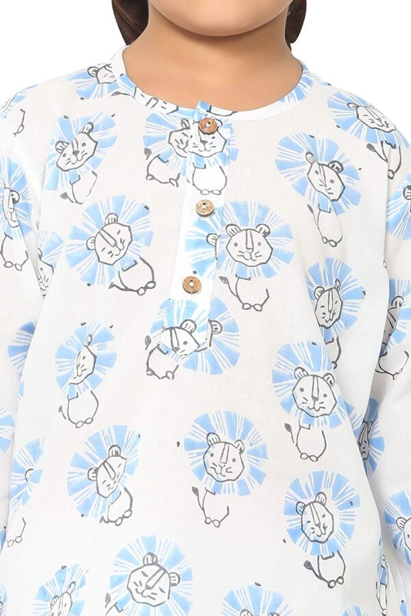 Cotton Night Suit for Boys & Girls | Pajama Sets | Baby Top & Pant | Kids Dress | Printed Night Dress | Sleepwear Suit | P-3