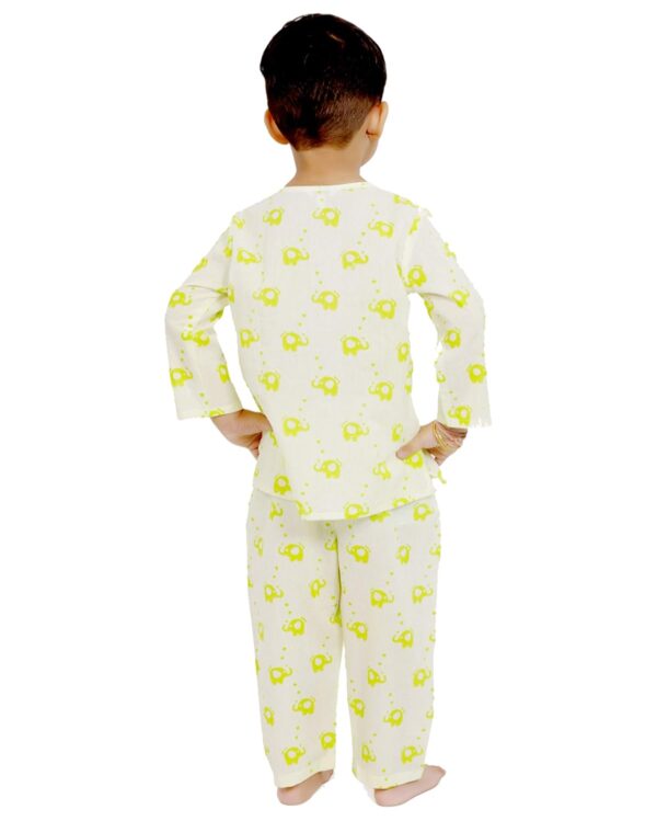 Cotton Night Suit for Boys & Girls | Pajama Sets | Baby Top & Pant | Kids Dress | Printed Night Dress | Sleepwear Suit | P-3