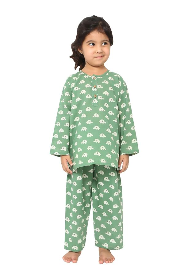 Cotton Night Suit for Boys & Girls | Pajama Sets | Baby Top & Pant | Kids Dress | Printed Night Dress | Sleepwear Suit | P-3