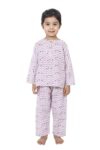 Cotton Night Suit for Boys & Girls | Pajama Sets | Baby Top & Pant | Kids Dress | Printed Night Dress | Sleepwear Suit | P-3