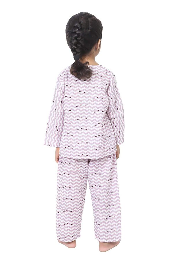 Cotton Night Suit for Boys & Girls | Pajama Sets | Baby Top & Pant | Kids Dress | Printed Night Dress | Sleepwear Suit | P-3