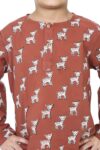 Cotton Night Suit for Boys & Girls | Pajama Sets | Baby Top & Pant | Kids Dress | Printed Night Dress | Sleepwear Suit | P-3