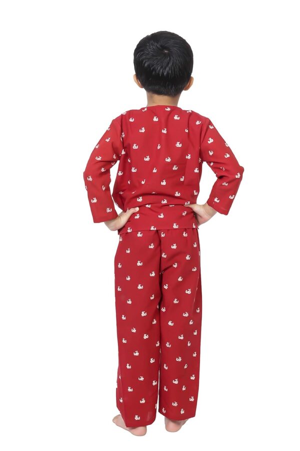 Cotton Night Suit for Boys & Girls | Pajama Sets | Baby Top & Pant | Kids Dress | Printed Night Dress | Sleepwear Suit | P-3