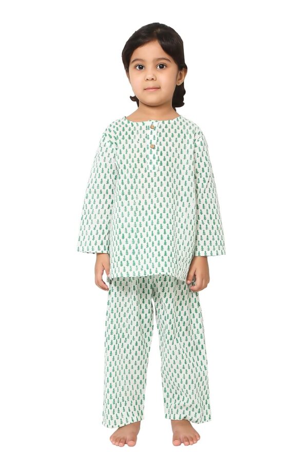 Cotton Night Suit for Boys & Girls | Pajama Sets | Baby Top & Pant | Kids Dress | Printed Night Dress | Sleepwear Suit | P-3