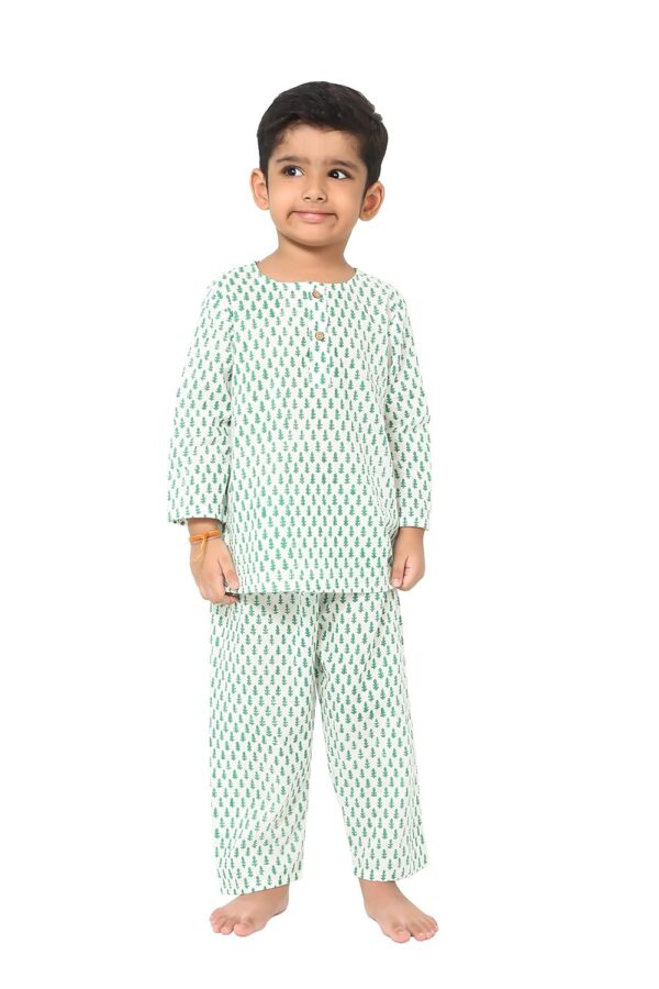 Cotton Night Suit for Boys & Girls | Pajama Sets | Baby Top & Pant | Kids Dress | Printed Night Dress | Sleepwear Suit | P-3