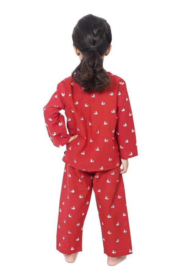 Cotton Night Suit Girls | Pajama Sets Girls | Baby Top & Pant | Kids Dress | Kids Pajama Sets | Kids Printed Night Dress | Sleepwear Suit | Top Pajama Set.