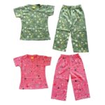 Cotton Printed Pyjama Set | Printed | Cotton | Night Suit | Nightwear | Sleepwear | Sleepwear Baby Products | Pajama Set | Full Cover Dress | 2-3 Years