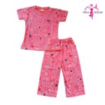 Cotton Printed Pyjama Set | Printed | Cotton | Night Suit | Nightwear | Sleepwear | Sleepwear Baby Products | Pajama Set | Full Cover Dress | 2-3 Years