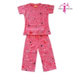 Cotton Printed Pyjama Set | Printed | Cotton | Night Suit | Nightwear | Sleepwear | Sleepwear Baby Products | Pajama Set | Full Cover Dress | 2-3 Years