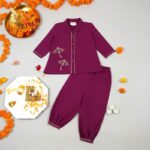 Cotton Salwar Suit Set for Baby Girls - Multicolor Ethnic Wear Dress, Traditional Coord Set for Kids