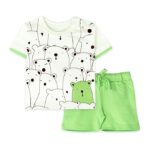 Baby Boys & Baby girls Cotton Printed Round Neck Half Sleeve T-shirt