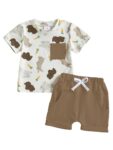 Boy clothing set || cotton clothing set for boy || T shirt And Shorts Set