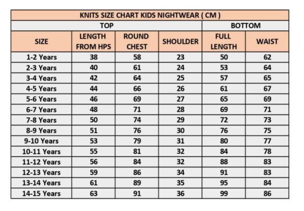 Kids Print Half Sleeves All Day and Night Wear Dress Night Suit T-Shirt & Shorts for Girls