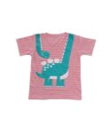 Kids Print Half Sleeves All Day and Night Wear Dress Night Suit T-Shirt & Shorts for Girls