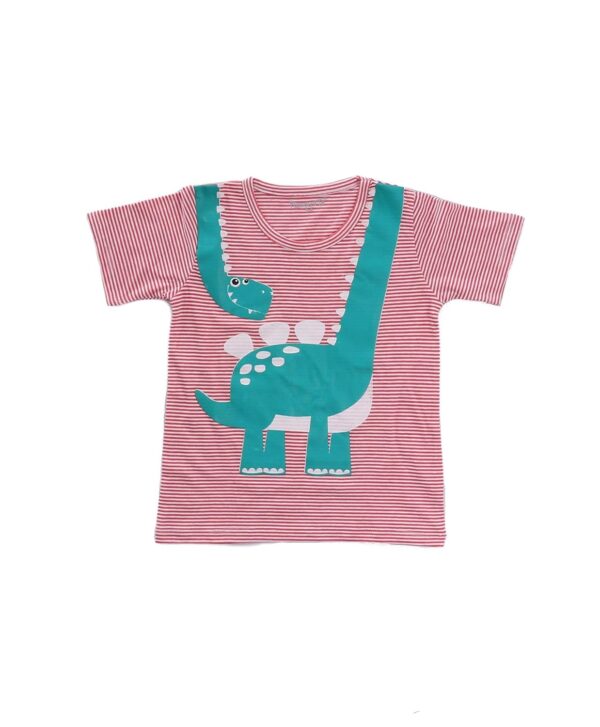 Kids Print Half Sleeves All Day and Night Wear Dress Night Suit T-Shirt & Shorts for Girls