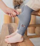 Girls Leggings Spring and Autumn Cotton Lace Tights for Toddlers