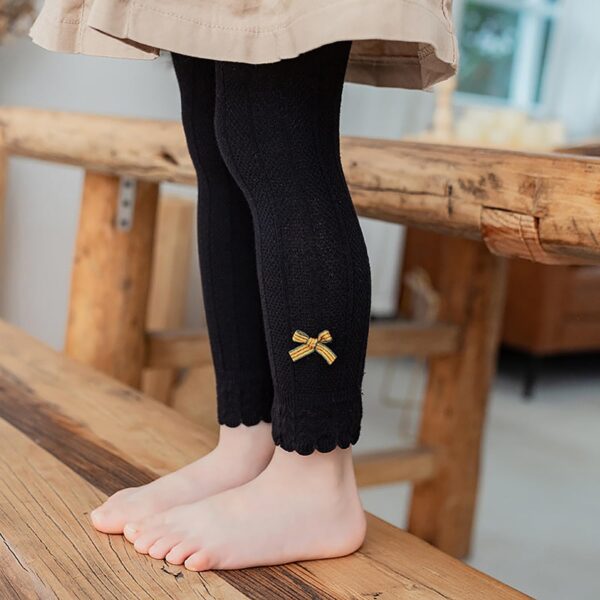 Girls Leggings Spring and Autumn Cotton Lace Tights for Toddlers
