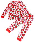 Girls Nightwear | Bottom Pyjama Tshirts | Breathable Fabric Pajama Sets | Cotton Night Dress Jogger | Trouser Full Sleeves Tshirt Night Suit for Kids|Pack 1