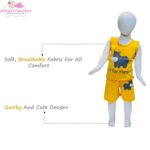 Baby & Kids Summer Wear/T-shirt & Short/Cotton Summer Dress/Cut Sleeves T-shirt Nekar