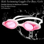 Wear Swimming Kit for Girls with 1 Swimming Costume | Swim Suit | Swimwear | Swimming Dress Goggles Cap Ear Plug Nose Clip (2-3 Yr, Pink)