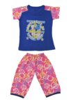 Girl's Cotton Printed Pyjama Set Combo Pack of 5