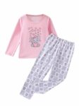 Kids Dress for Baby Girls | Cotton Pajama Set | Full Sleeves with Cute Animal Prints | Perfect for 1-7 Years Old Baby Girl | Pack of 1