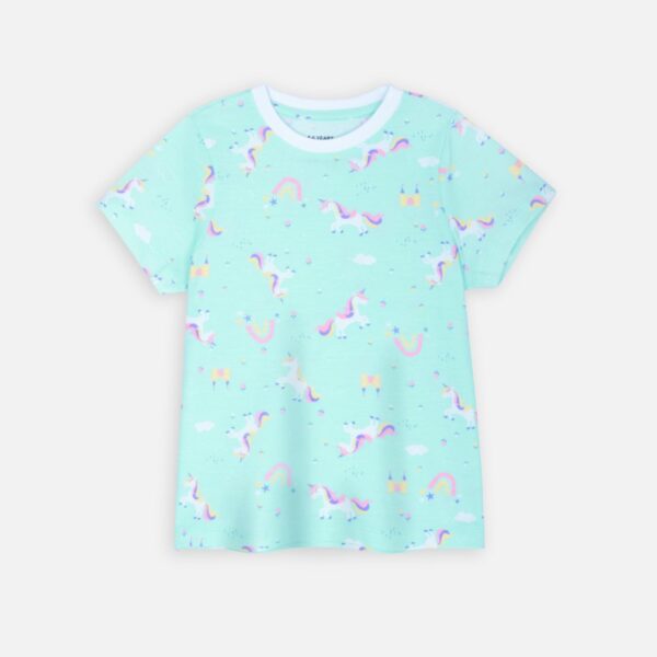 Kids Cotton Night Suit for Boys & Girls, Tshirt & Pyjama Set for Sleepwear