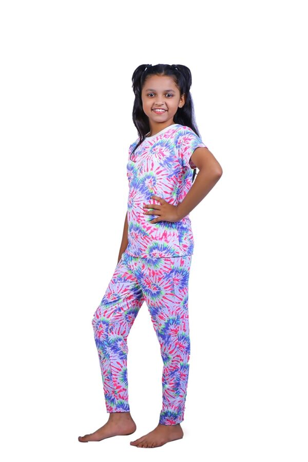 Kids Printed Popsicle Party and Kurta Style Pyjama Set