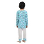 Kids Printed Popsicle Party and Kurta Style Pyjama Set