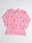 KIDS WEAR Girls Night Suit | Cotton Printed Full Sleeve Night Suit, Sleepwear for Girl, Loungewear T-Shirt & Pyjama Set, Sleepsuit for Girl, Nightdress for Girls