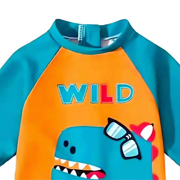 Baby Kids One Piece Swimwear Sun Protection Quick Swimming Suit Design Toddler Summer Bathing Suit for Girls Baby Boys Kids (Pack of 1)