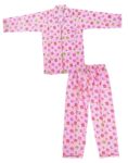 Printed Cotton Night Suit for Girls|Boys (Pink)