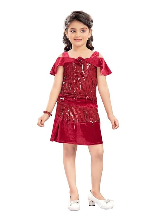 Stylish Top and Skirt for Baby Girls