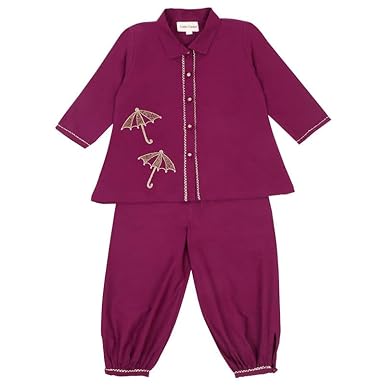 Cotton Salwar Suit Set for Baby Girls - Multicolor Ethnic Wear Dress, Traditional Coord Set for Kids