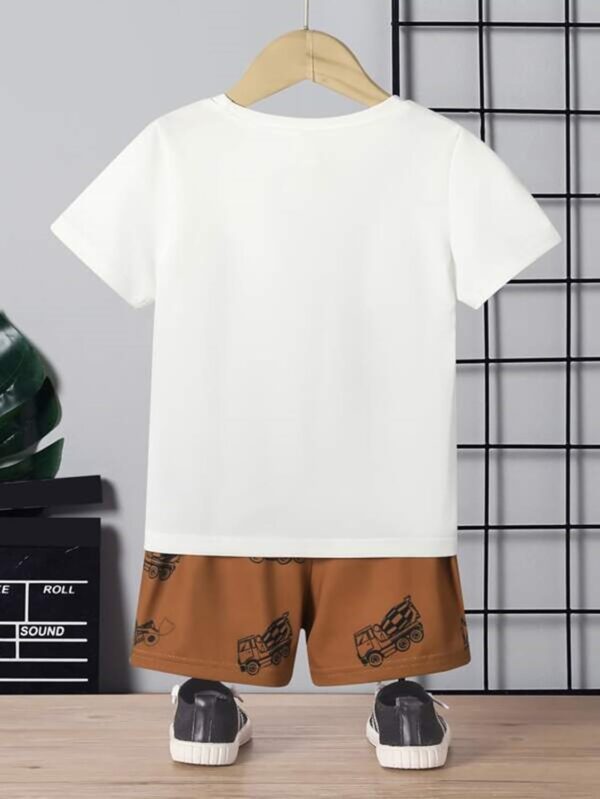 Stylish Printed Kids Clothing Sets Baby boy Dress