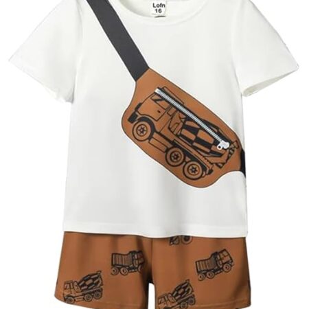 Stylish Printed Kids Clothing Sets Baby boy Dress