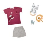 Baby Boys & Girls Regular Fit 100% Cotton Half Sleeve & Shorts Set Pack of 3