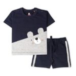 Baby Boys & Baby girls Cotton Printed Round Neck Half Sleeve T-shirt