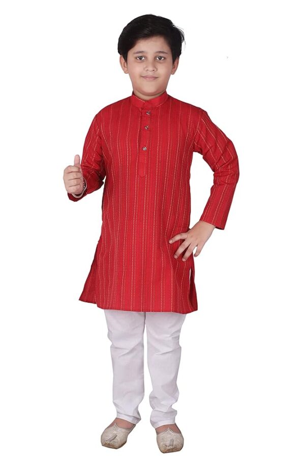 Cotton Kurta Pajama For Boys Pack Of 1 (S-136)