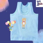 Printed Vest Cotton Inner wear for Baby wear Sleeveless Undershirts for Kids Tank-Tops Toddler Girls/Boys Colors Pack of 6