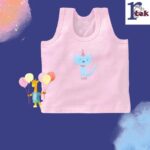 Printed Vest Cotton Inner wear for Baby wear Sleeveless Undershirts for Kids Tank-Tops Toddler Girls/Boys Colors Pack of 6