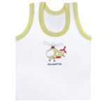 Printed Vest Cotton Inner wear for Baby wear Sleeveless Undershirts for Kids Tank-Tops Toddler Girls/Boys Colors Pack of 6