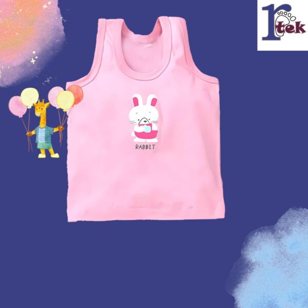 Printed Vest Cotton Inner wear for Baby wear Sleeveless Undershirts for Kids Tank-Tops Toddler Girls/Boys Colors Pack of 6
